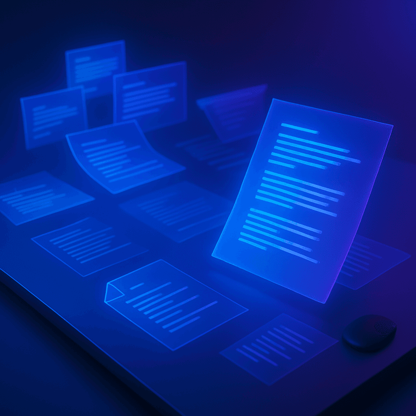 Entrenamiento con tus textos